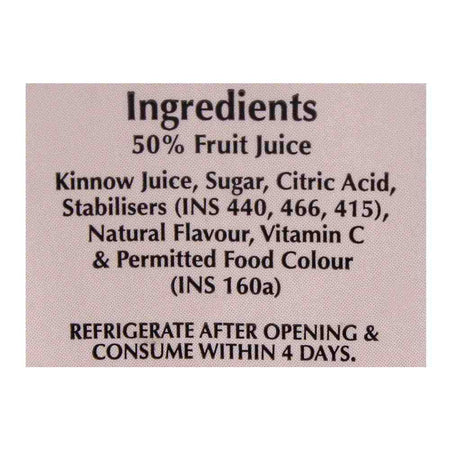 Nestle Fruita Vitals Kinnow Fruit Nectar 200ml - Image 4