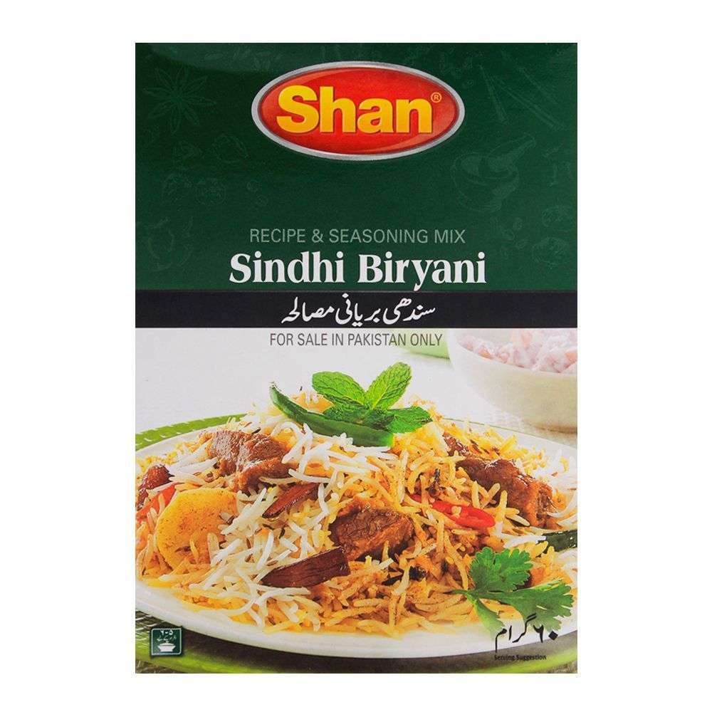 Shan Sindhi Biryani Recipe Masala 60gm - Main Image
