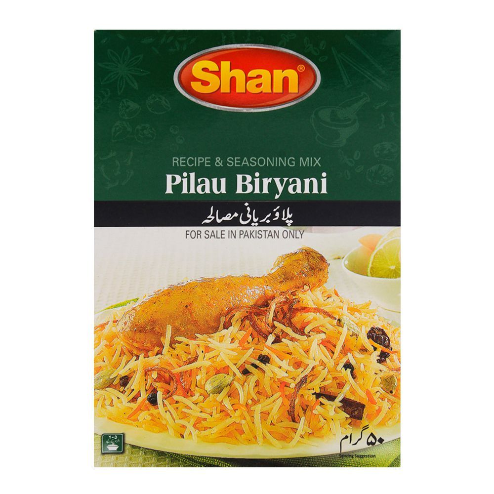 Shan Pilau Biryani Recipe Masala 50gm - Main Image
