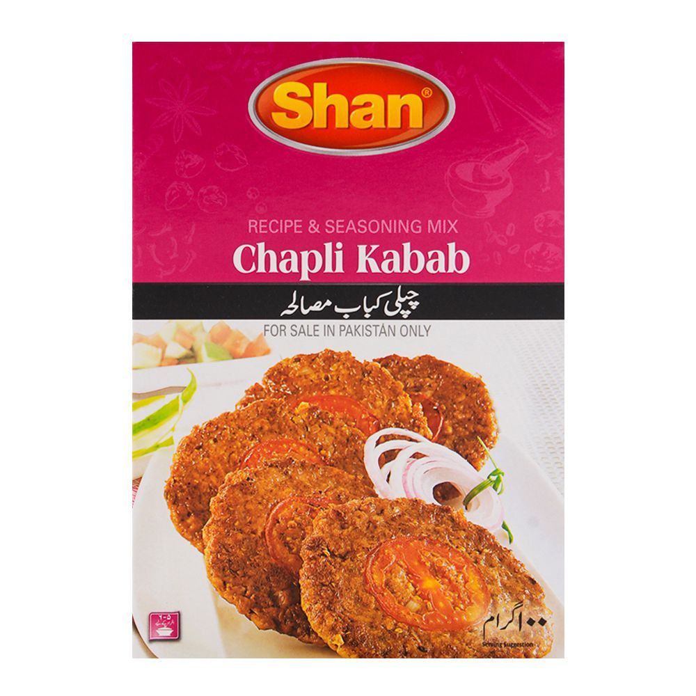 Shan Chapli Kabab Recipe Masala 100gm - Main Image