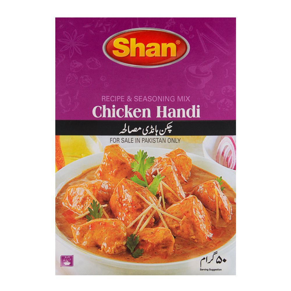 Shan Chicken Handi Recipe Masala 50gm - Main Image
