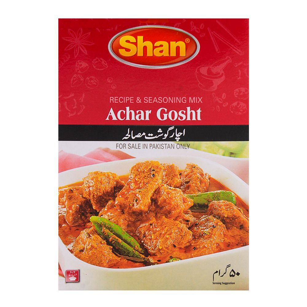 Shan Achar Gosht Recipe Masala 50gm - Main Image