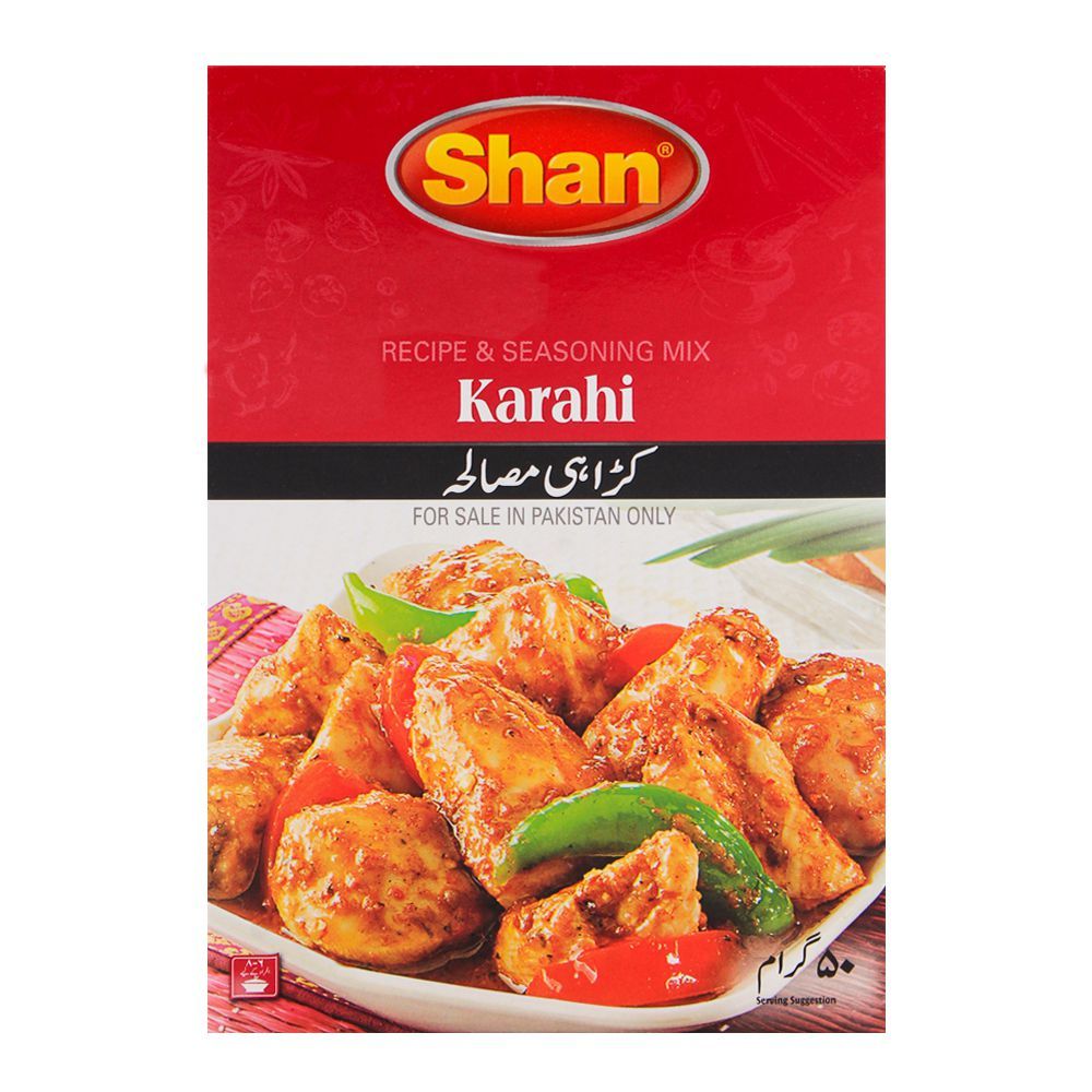 Shan Karahi Recipe Masala 50gm - Main Image