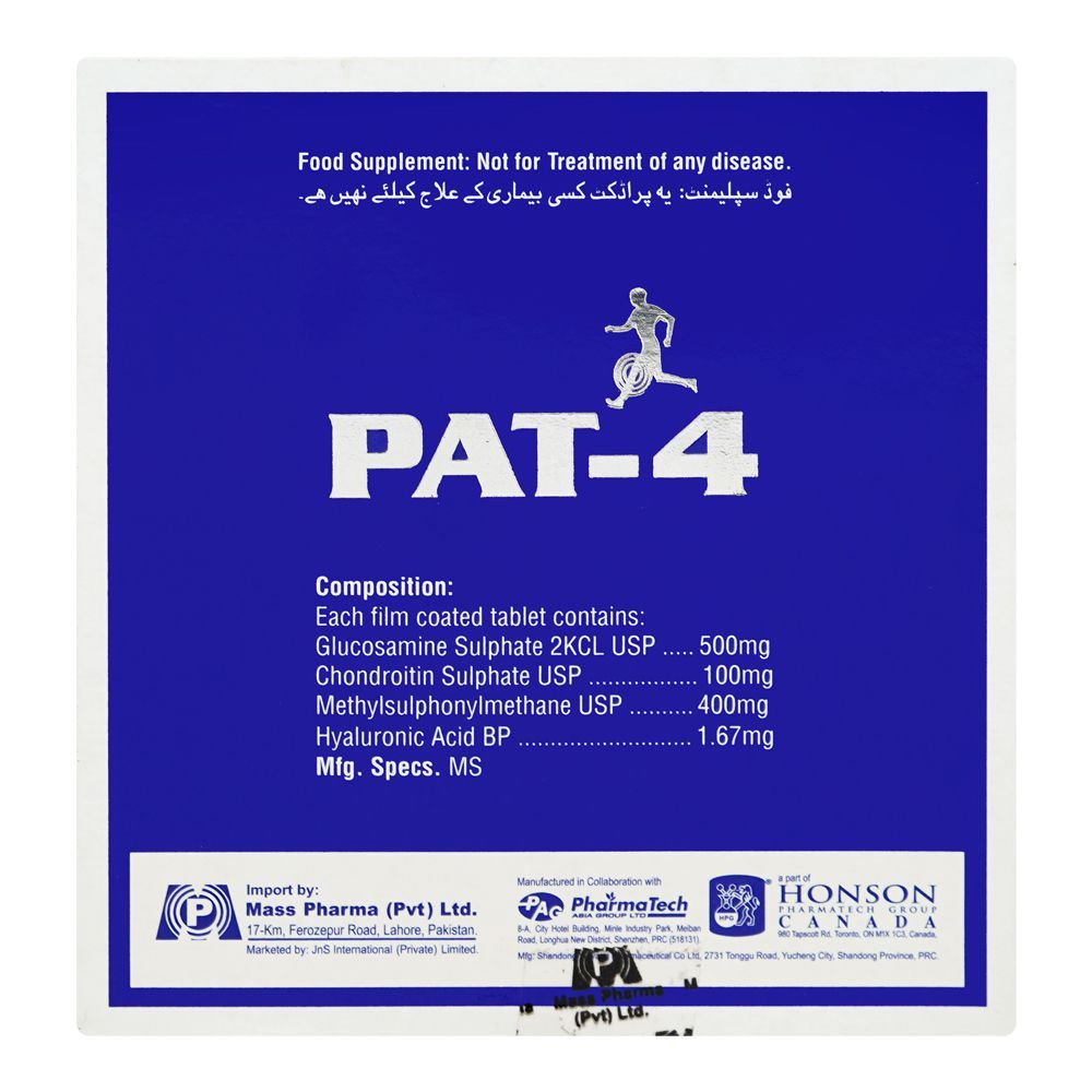 Pat-4 Tablets, Box (30 Tablets) - Image 2