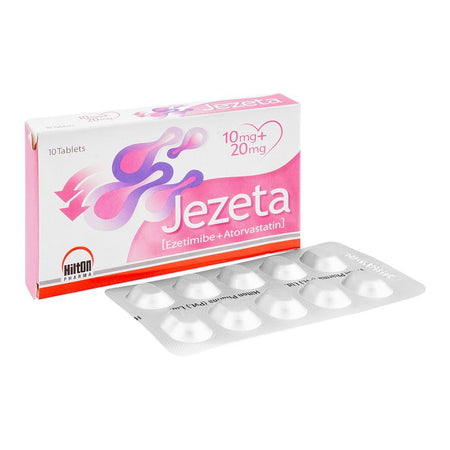 Hilton Pharma Jezeta Tablet, 10mg+20mg, 10-Pack - Main Image
