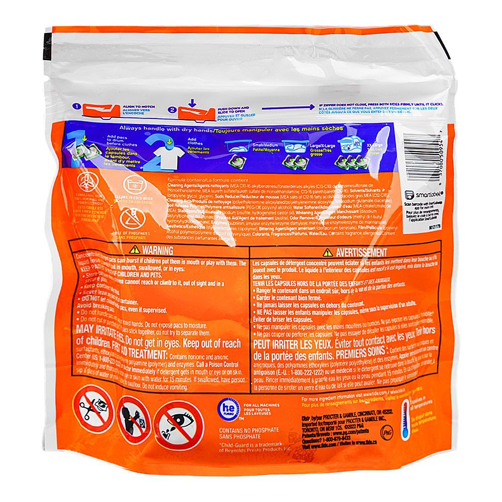 Tide Pods 3 In 1 Spring Meadow Laundry Detergent Pods, 16-Pieces - Image 2