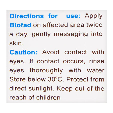 Biofad Skin Lightening System Cream, Ultra Whitening With Anti-Oxidants, 30g - Image 2