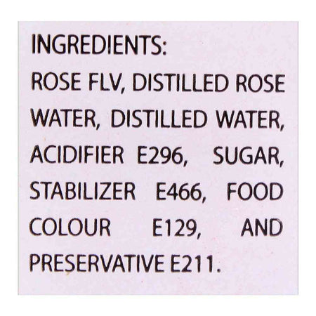 Burhani C-Zun Rose Syrup 800ml - Image 4