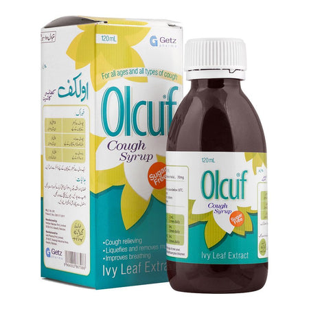 Getz Pharma Olcuf Cough Syrup, 120ml - Main Image