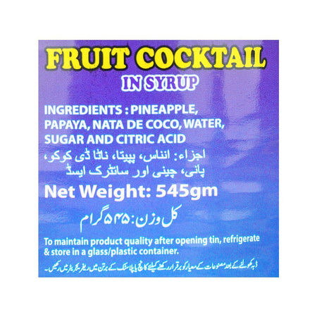 Polac Topical Fruit Cocktail In Syrup, 545g - Image 4