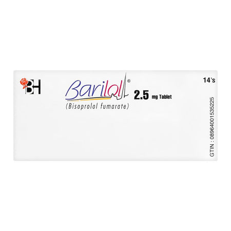 Barrett Hodgson Barilol Tablet, 2.5mg, 14-Pack - Image 2