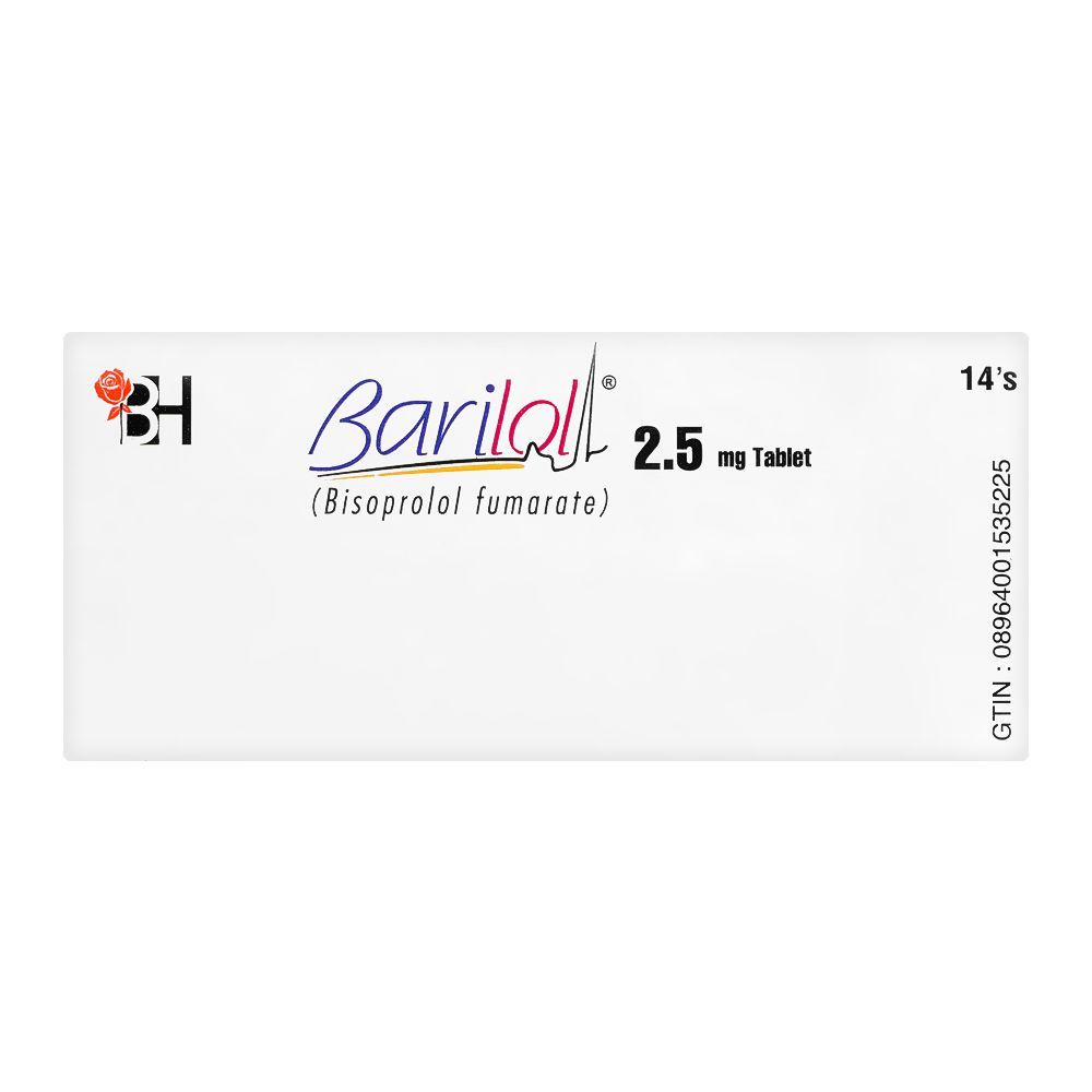 Barrett Hodgson Barilol Tablet, 2.5mg, 14-Pack - Image 2