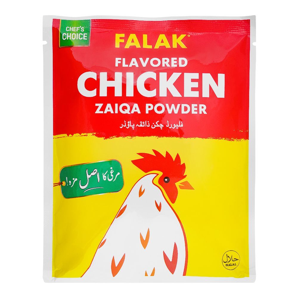 Falak Flavored Chicken Zaiqa Powder, 100g - Main Image