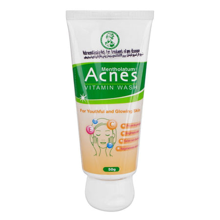Acnes Vitamin Face Wash, For Glowing Skin, 50g - Main Image
