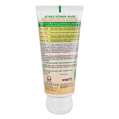 Acnes Vitamin Face Wash, For Glowing Skin, 50g - Image 2
