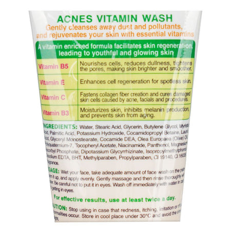 Acnes Vitamin Face Wash, For Glowing Skin, 50g - Image 3