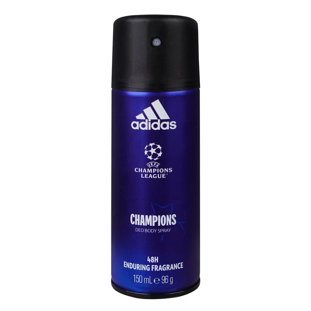 Adidas Champions Deodorant Body Spray, For Men, 150ml - Main Image