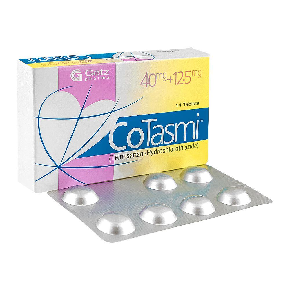 Cotasmi Tab 40mg+12.5mg, Box (14 Tablets) - Main Image