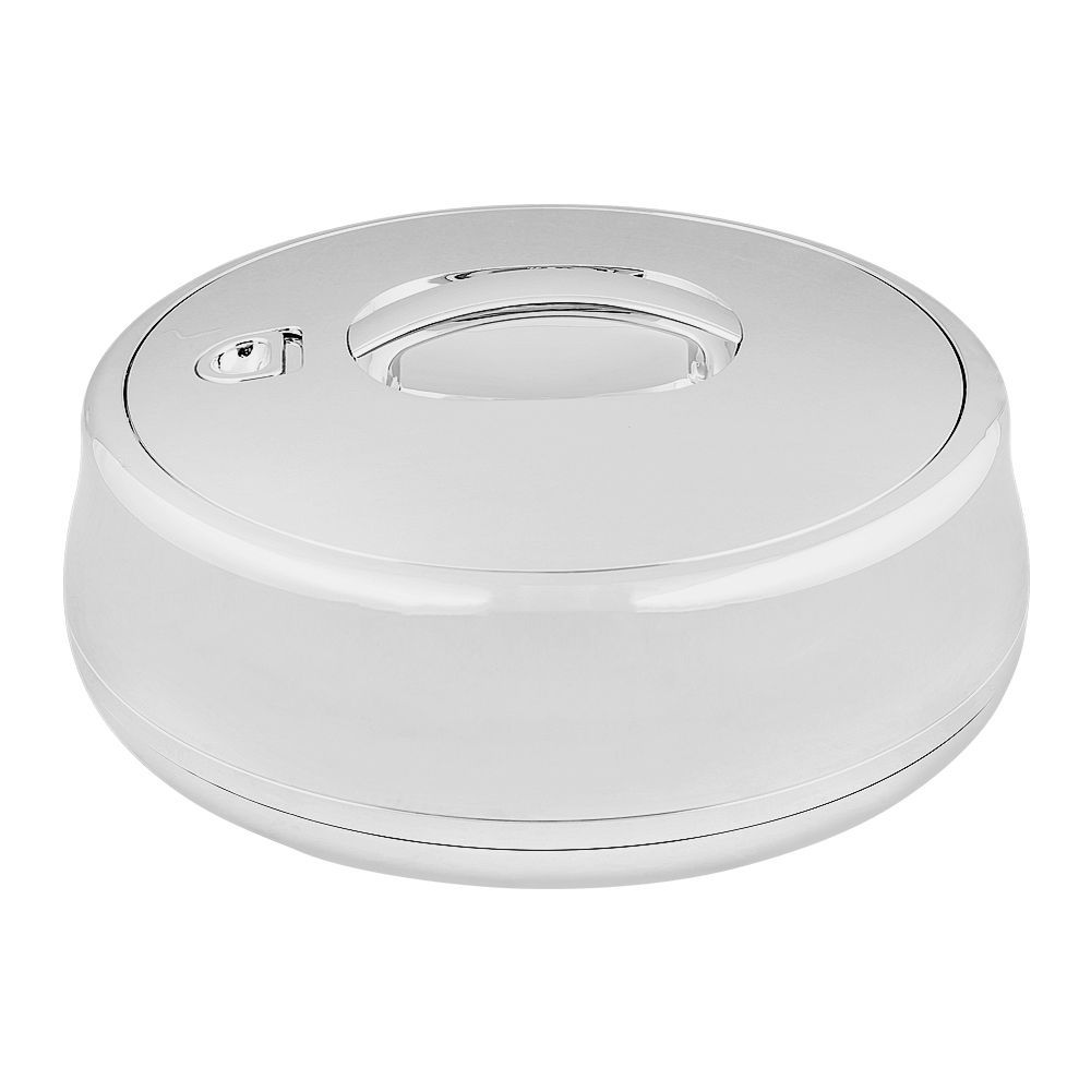 Golden Fire Round Hot Pot, Food Warmer, 4000ml, Silver, 664S/S - Main Image