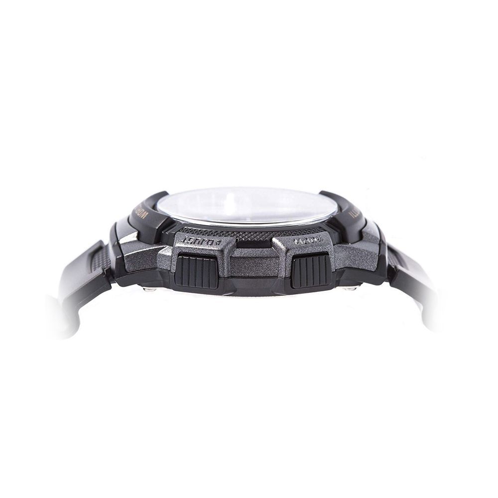 Casio Youth Illuminator Digital World Time Men's Watch, Black Resin Band, AE-1000W-1AVDF - Image 3