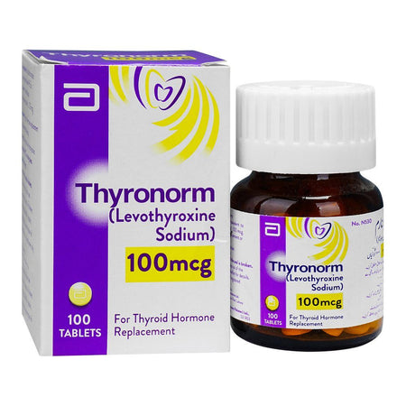 Abbott Thyronorm Tablet, 100mg, 100-Pack - Main Image