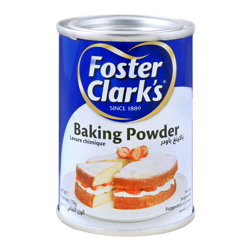 Buy Foster Clark's Baking Powder, 110g, Tin in Pakistan – Shopaholic.pk
