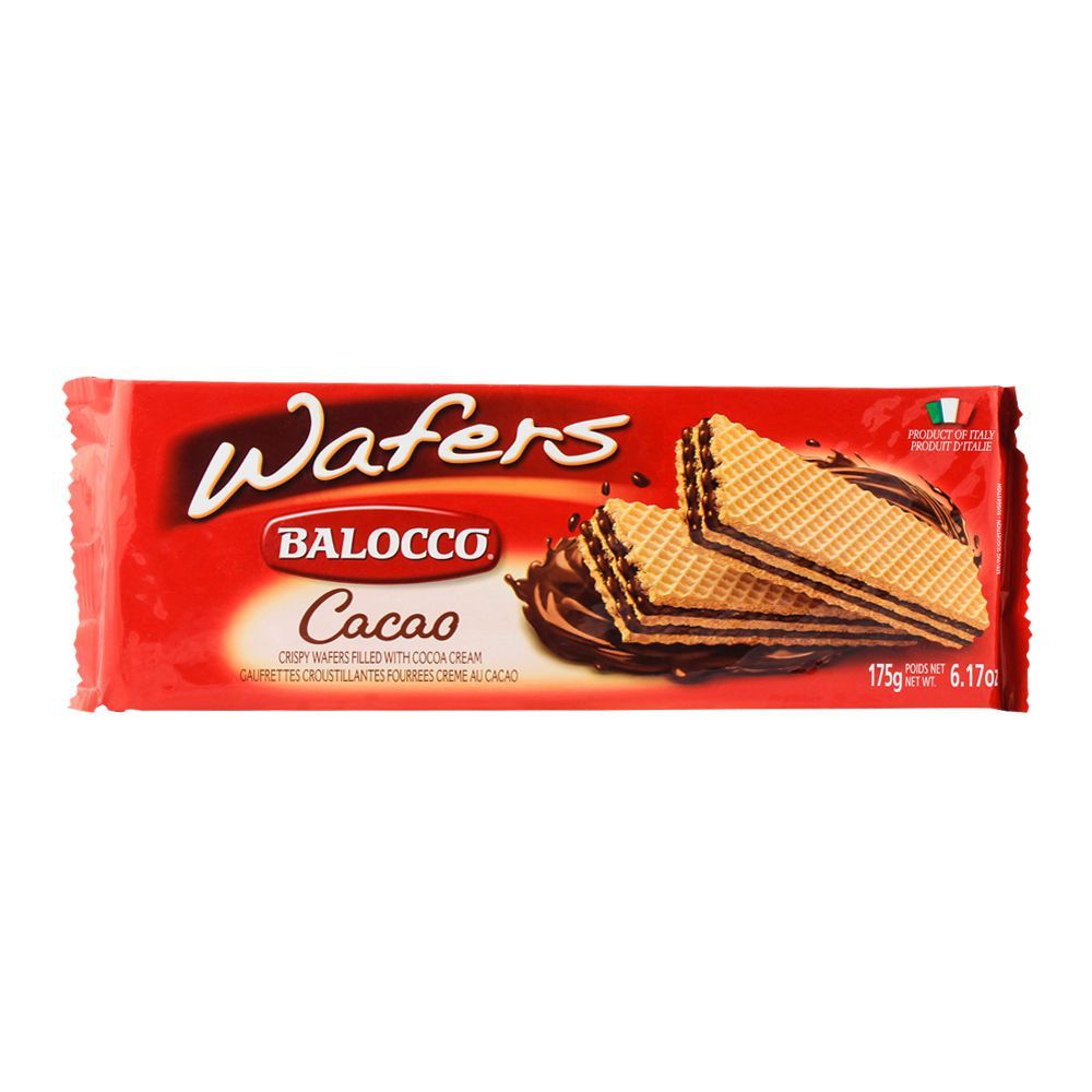 Balocco Wafers Cocao 175gm - Main Image