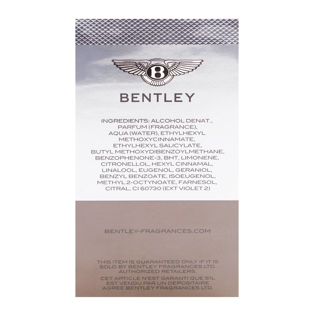 Bentley Infinite Eau de Toilette 100ml - Image 3