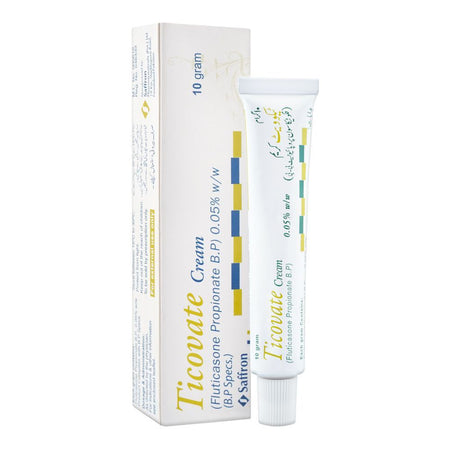 Saffron Pharmaceuticals Ticovate Cream, 10g - Main Image