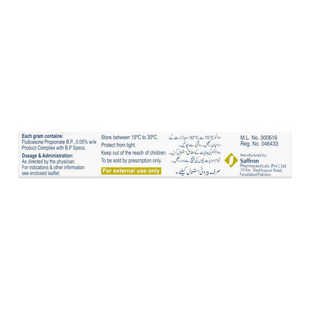 Saffron Pharmaceuticals Ticovate Cream, 10g - Image 3