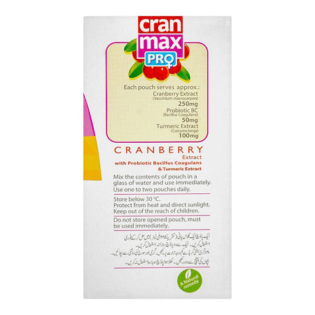Hilton Pharma Cran-Max Pro Sachet, 10-Pack - Image 4