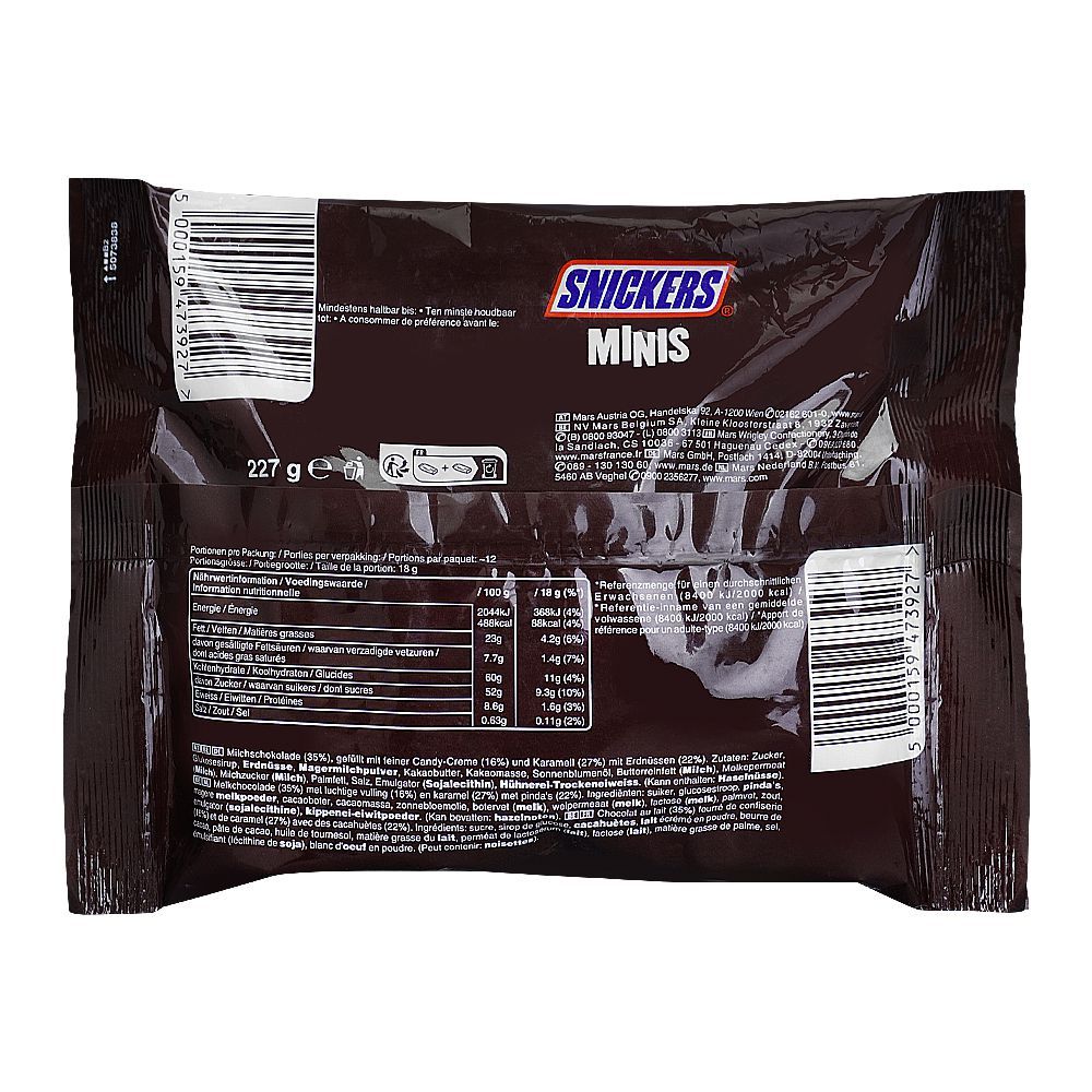 Snickers Minis Chocolate Pack, 227g - Image 2