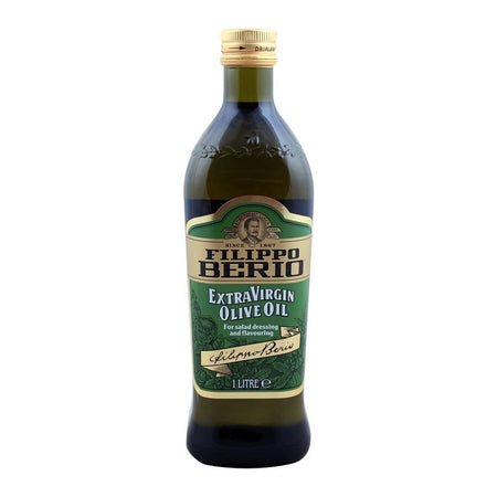 Filippo Berio Extra Virgin Olive Oil, For Salad Dressing and Flavouring, 1 Liter - Main Image