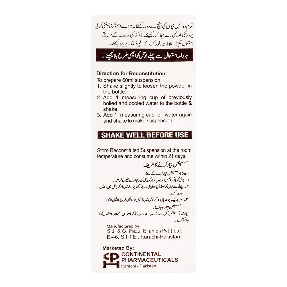 Continental Pharmaceuticals Nezkil Oral Suspension, 100mg/5ml, 60ml - Image 3