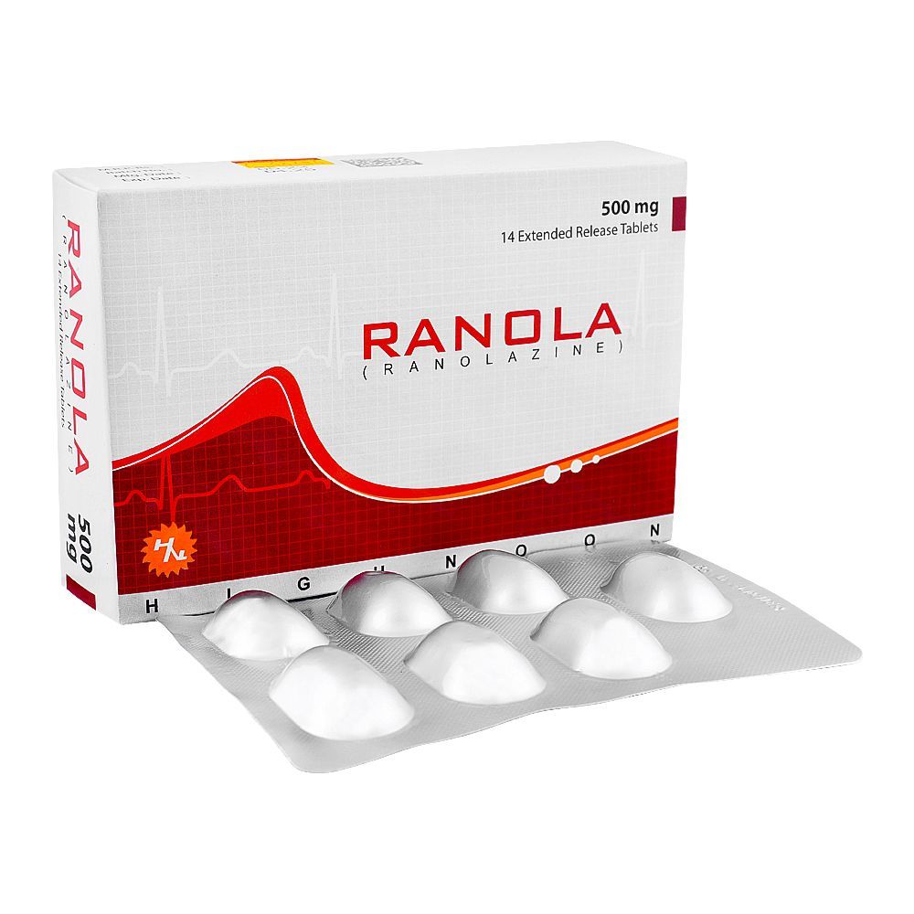 Highnoon Laboratories Ranola Tablet, 500mg, 14-Pack - Main Image