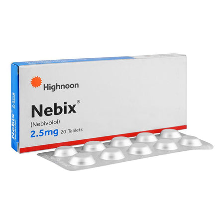 Highnoon Laboratories Nebix Tablet, 2.5mg, 20-Pack - Main Image