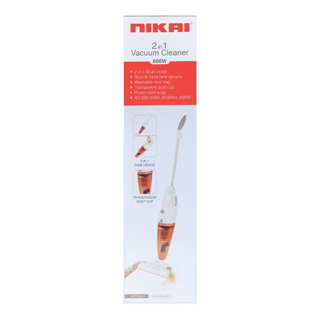 Nikai 2-In-1 Vacuum Cleaner, 600W, NVC320H - Image 3