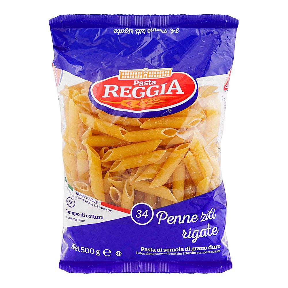 Reggia Penne Ziti Rigate Pasta, 500g - Main Image