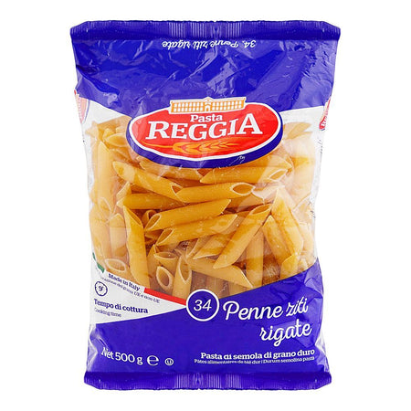 Reggia Penne Ziti Rigate Pasta, 500g - Main Image