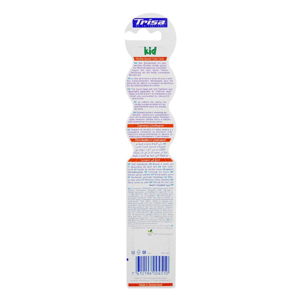Trisa Kid Pro Clean Toothbrush, For 3-6 Years - Image 2