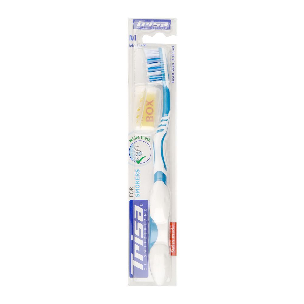 Trisa For Smokers Toothbrush, Medium - Main Image