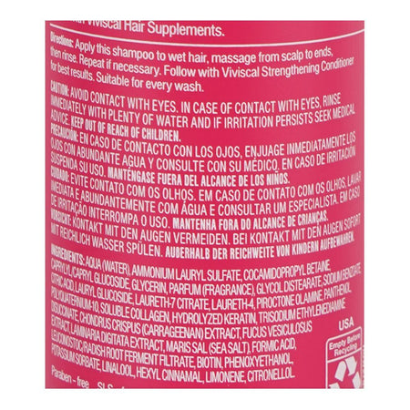 Viviscal Thickening Shampoo, Biotin, Keratin, For Healthy Hair, 250ml - Image 3