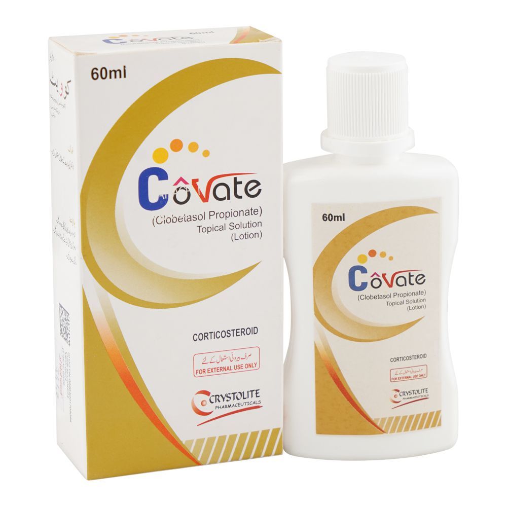 Crystolite Pharmaceuticals Covate Lotion, 60ml - Main Image