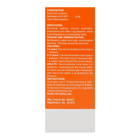 Genix Pharma Btno Syrup, 120ml - Image 5