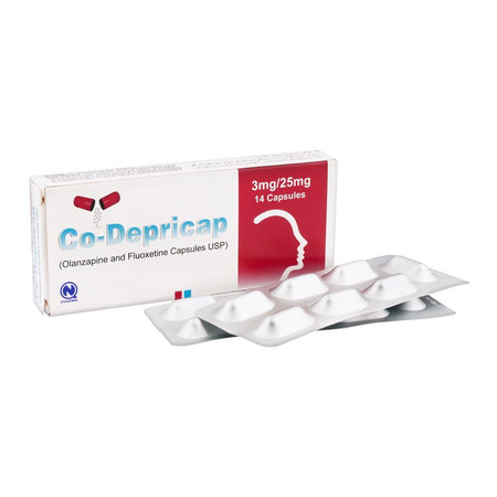 NabiQasim Co-Depricap Capsule, 3mg/25mg, 14-Pack - Main Image
