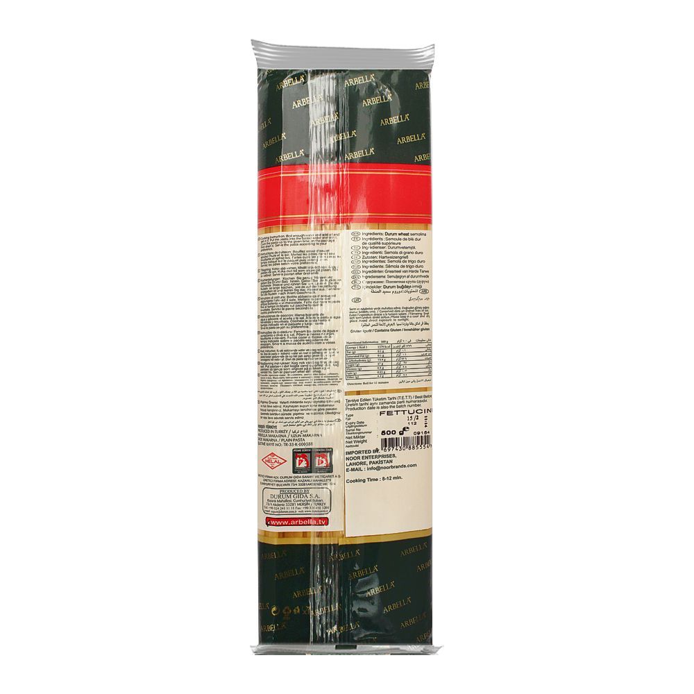 Arbella Fettucini Spaghetti, 500g - Image 2