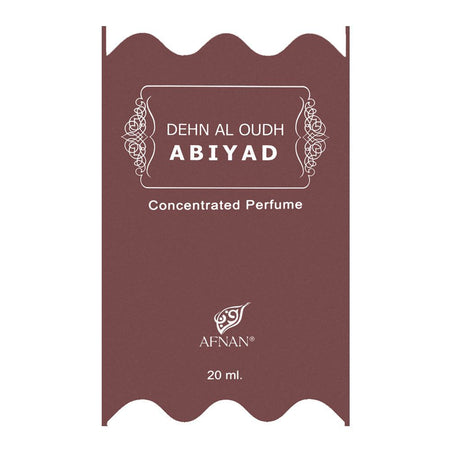 Afnan Dehn Al Uud Abiyad Concentrated Perfume Oil 20ml - Image 2