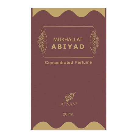Afnan Mukhallat Abiyad Concentrated Perfume Oil 20ml - Image 2
