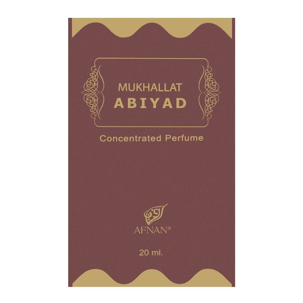 Afnan Mukhallat Abiyad Concentrated Perfume Oil 20ml - Image 2
