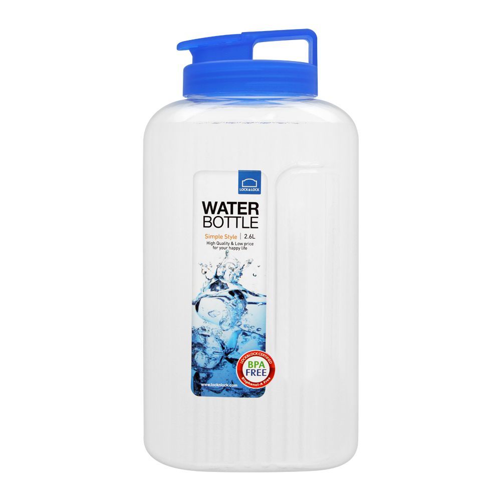 Lock & Lock Indoor Water Bottle, 2.6L, Blue, LLHAP739 - Main Image